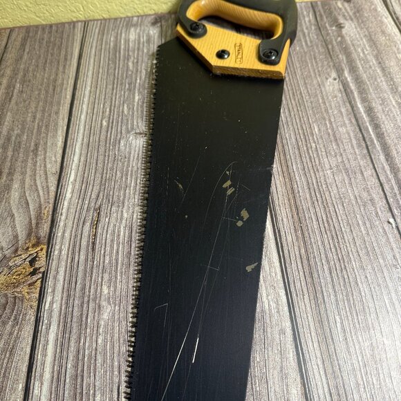 2 Stanley Hand Saws Fat Max 20/500, One a Miter Saw (ONLY) 12” x 3 ½” READ - Picture 14 of 14